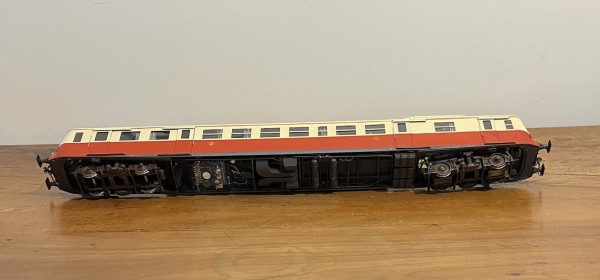 Autorail X 2800 AMJL laiton  module son – Échelle 0 (1/43,5) – SNCF 