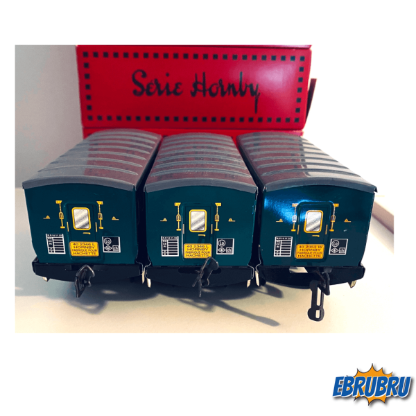 Voitures voyageurs Sncf Série M HORNBY Hachette