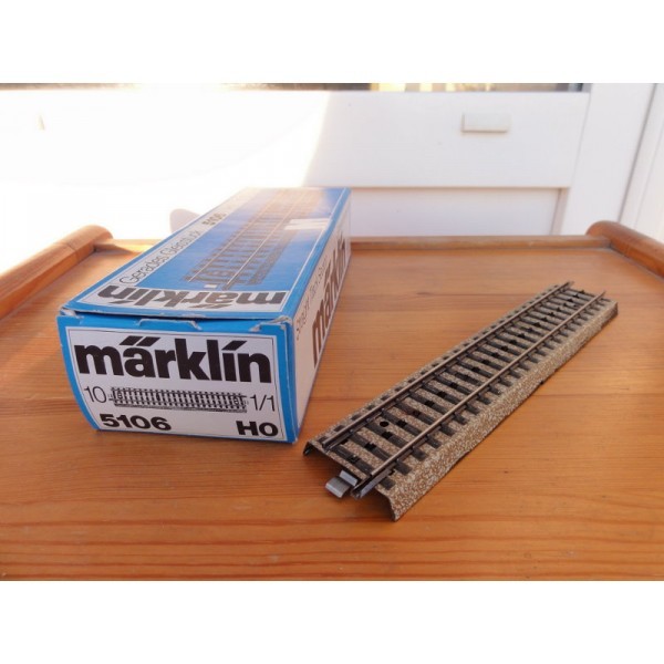 RAIL DROIT 1/1 MARKLIN 5106