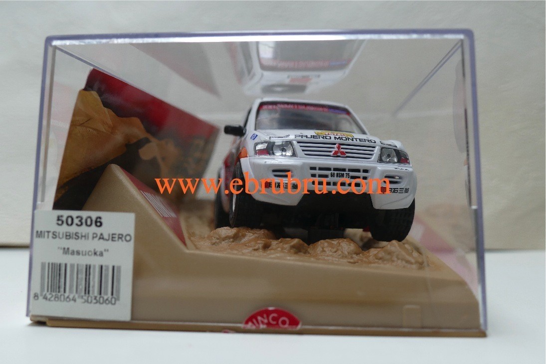 MITSUBISHI PAJERO N°201 MASUOKA  Paris-Dakar  NINCO Réf 50306