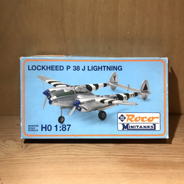 Lockheed P 38 J Lightning ROCO Minitanks 439