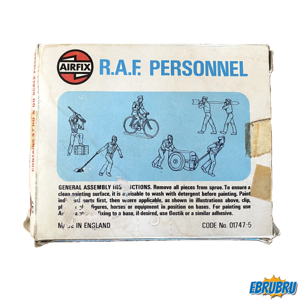 RAF Personnel AIRFIX Boîte bleue sans fenêtre