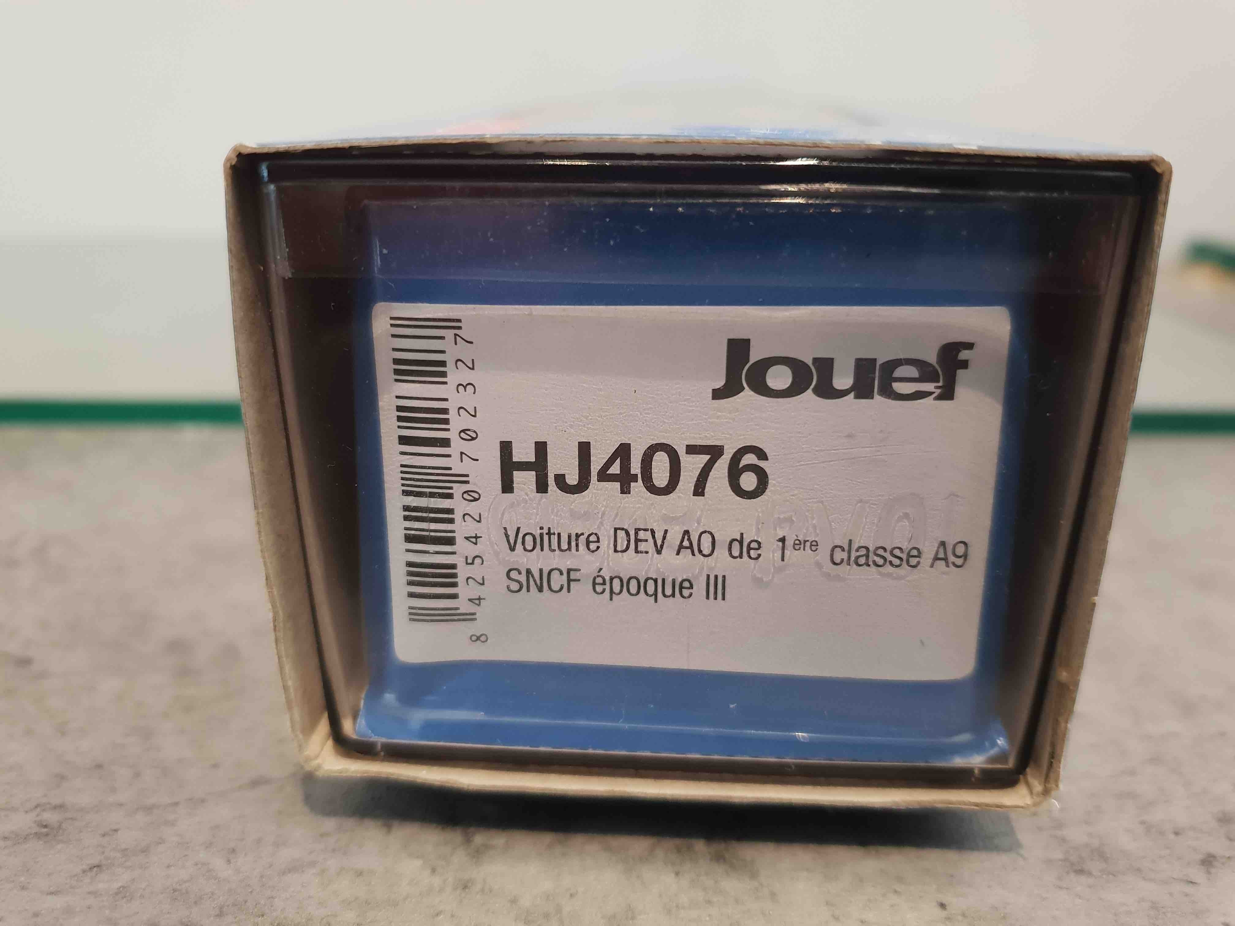 JOUEF HJ4076 VOITURE DEV AO A9 1 CLASSE