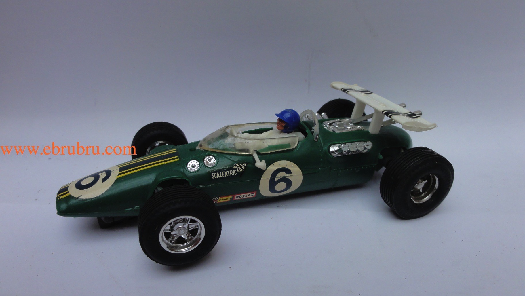 LOTUS INDIANAPOLIS F1 VERTE SCALEXTRIC REF C8