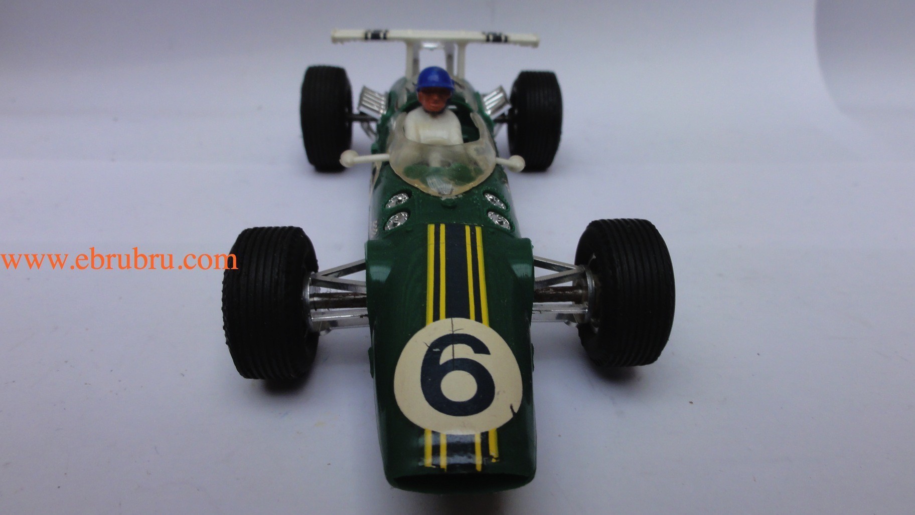 LOTUS INDIANAPOLIS F1 VERTE SCALEXTRIC REF C8