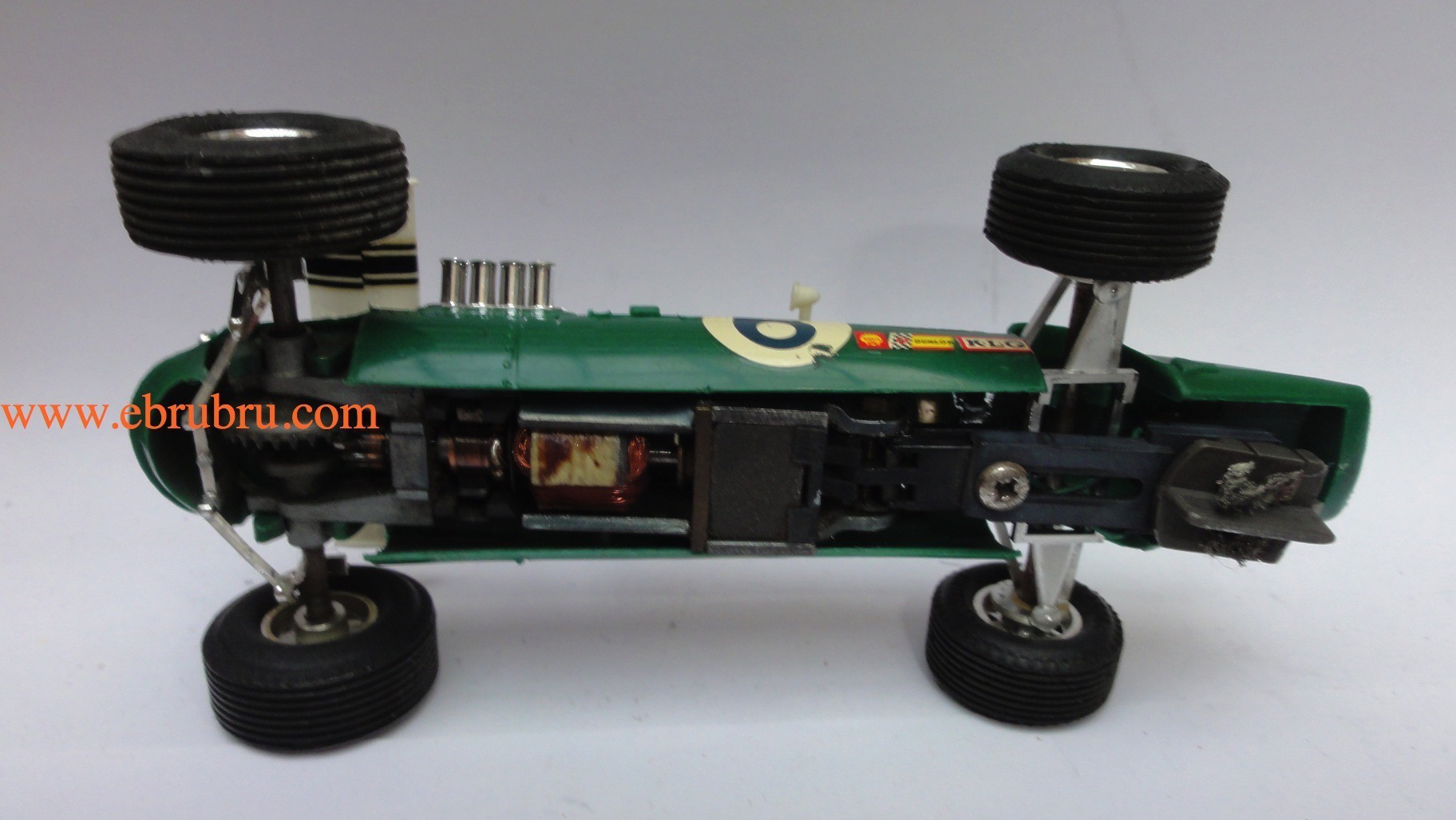 LOTUS INDIANAPOLIS F1 VERTE SCALEXTRIC REF C8