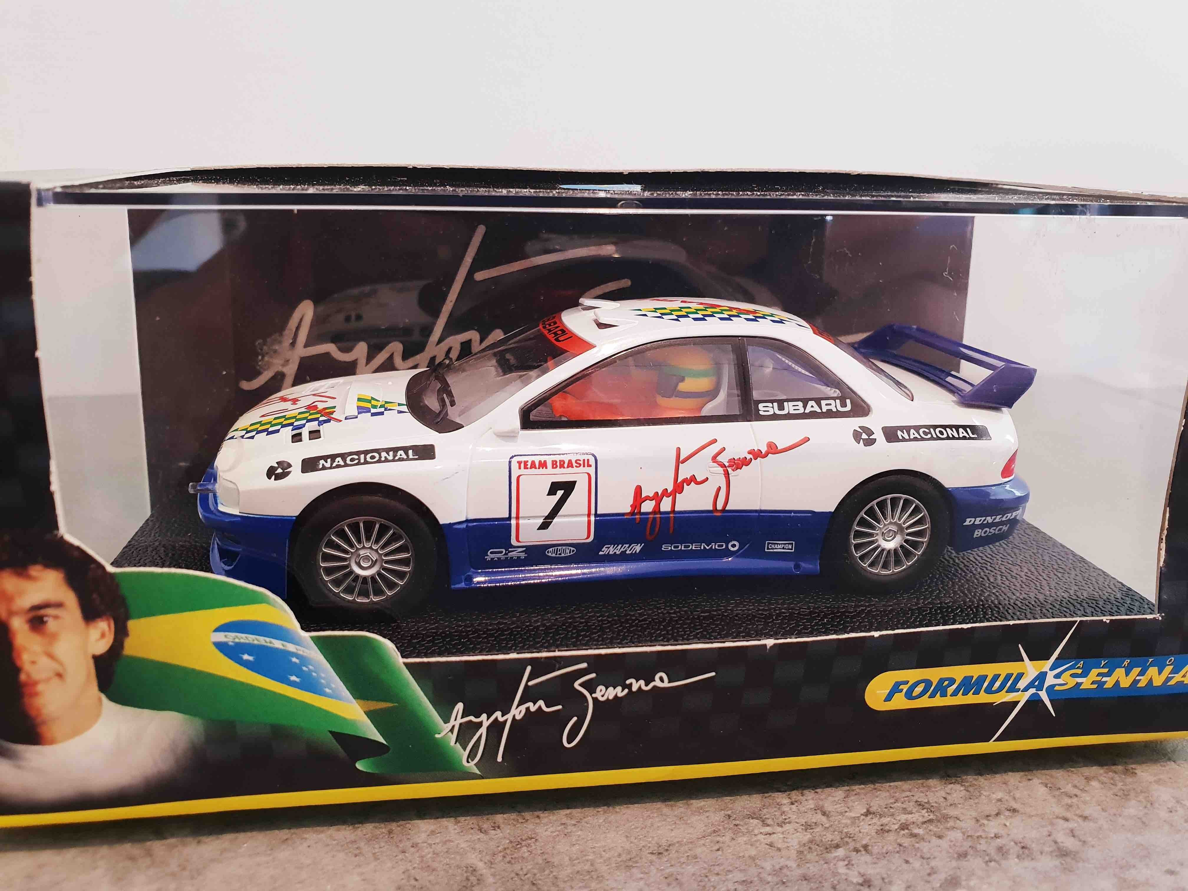 SCALEXTRIC F2222 SUBARU WHT N7