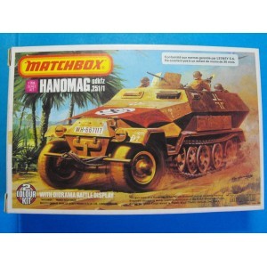 HANOMAG SDKFZ 251/1  MATCHBOX  1/72 EME