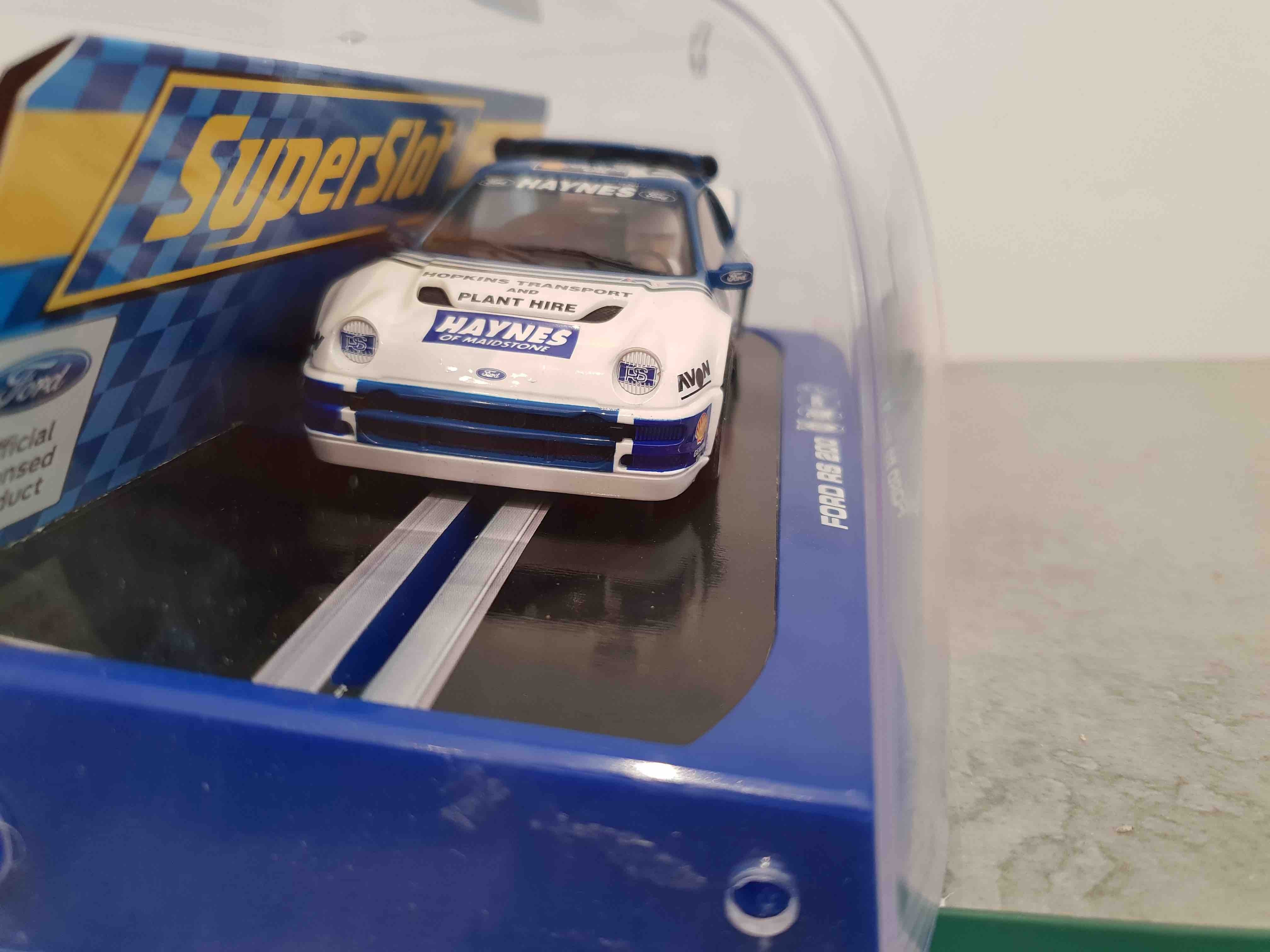 SCALEXTRIC H3407 FORD RS 200 HAYNES