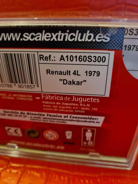 RENAULT 4L 1979 DAKAR SCALEXTRIC REF A10160S300