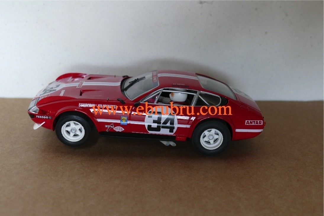 Ferrari 365 GTB4 Daytona N°34 Le Mans 1972  Fly Ref 88132