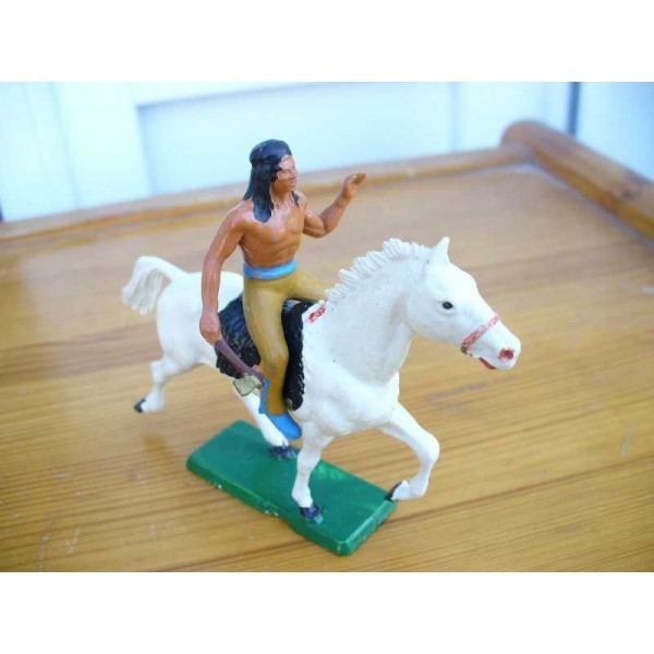 CAVALIER INDIEN HACHE CHEVAL BLANC STARLUX