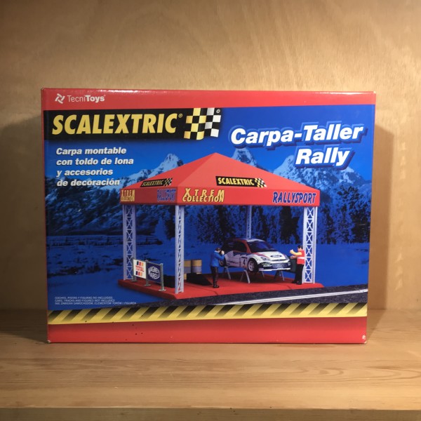 SCALEXTRIC CARPA TALLER RALLY SKODA