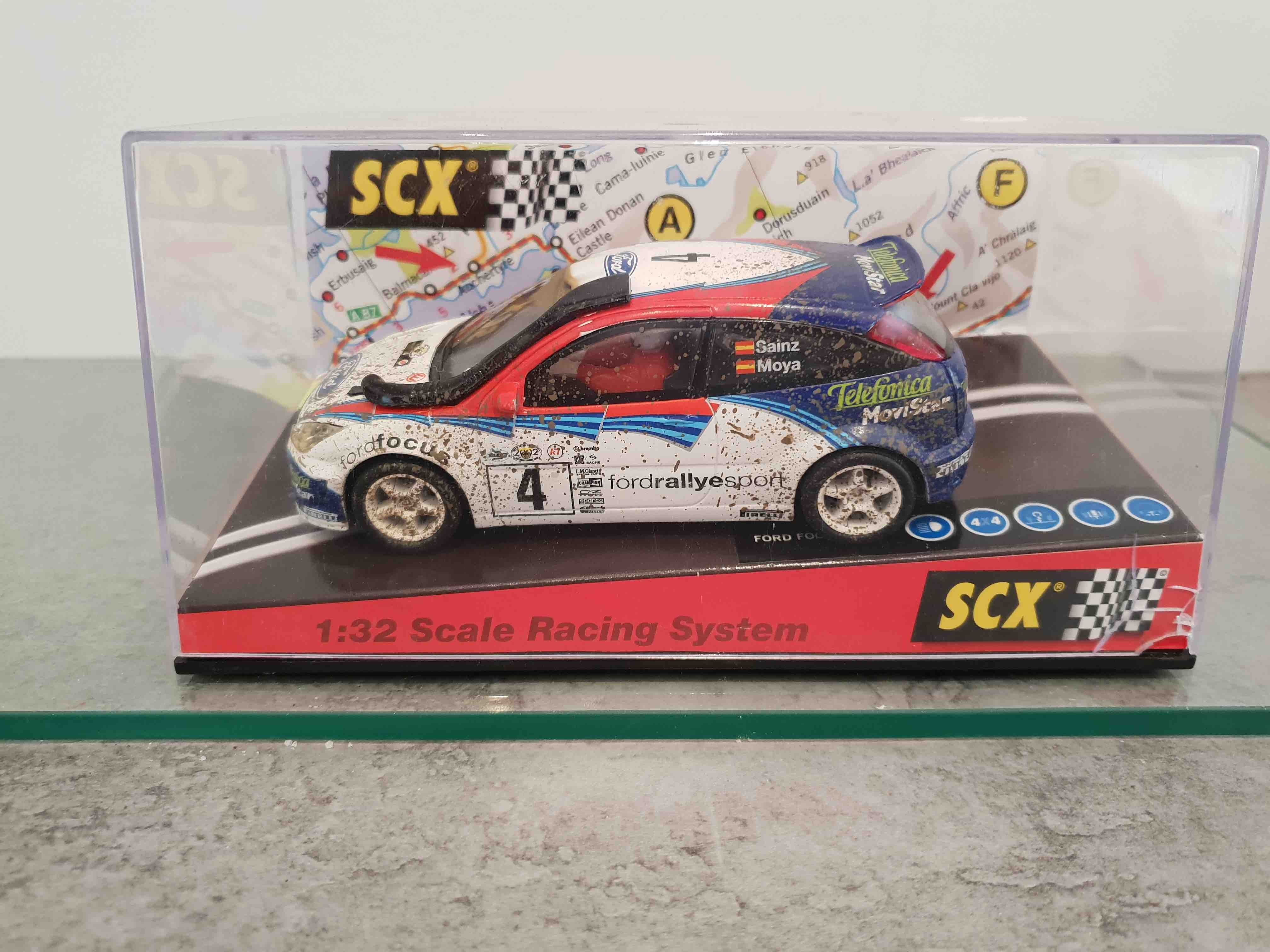 SCALEXTRIC 61060 FORD FOCUS WRC SAFARI DIRT EFFECT