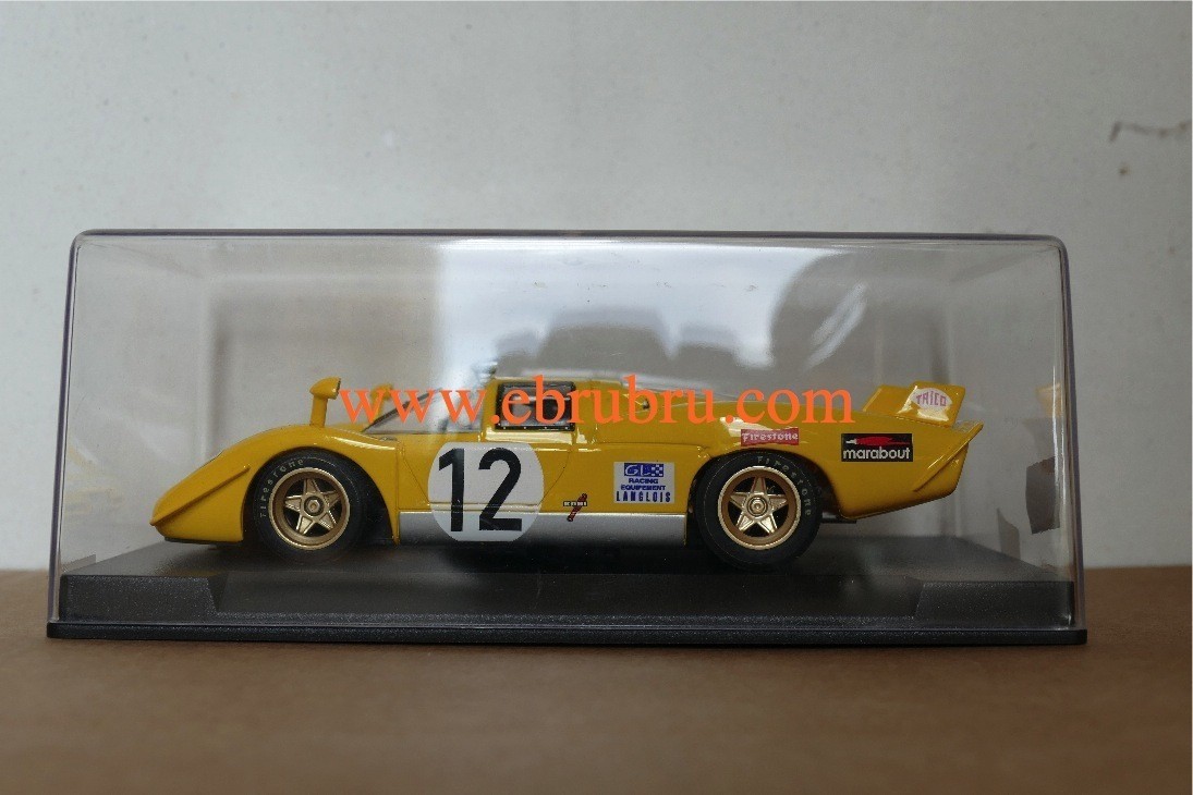 Ferrari 512 S jaune Coda Lunga Le Mans SHELL LE MANS 1970 Fly Ref 88005