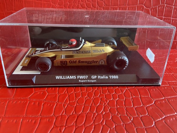 WILLIAMS FW07 RUPERT KEEGAN  1980 FLY REF  F01103