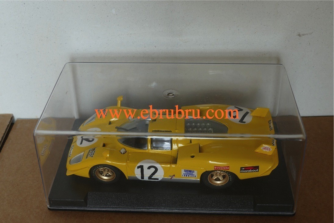 Ferrari 512 S jaune Coda Lunga Le Mans SHELL LE MANS 1970 Fly Ref 88005