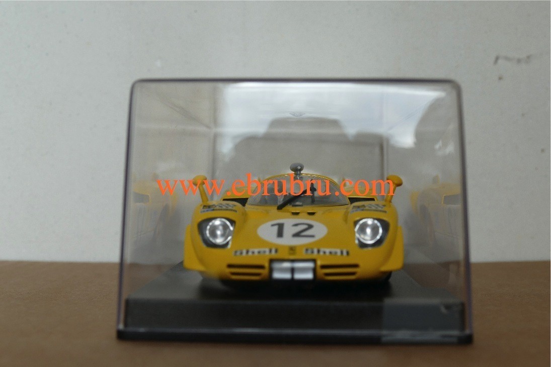 Ferrari 512 S jaune Coda Lunga Le Mans SHELL LE MANS 1970 Fly Ref 88005