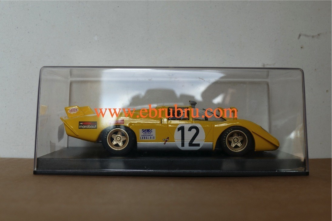 Ferrari 512 S jaune Coda Lunga Le Mans SHELL LE MANS 1970 Fly Ref 88005