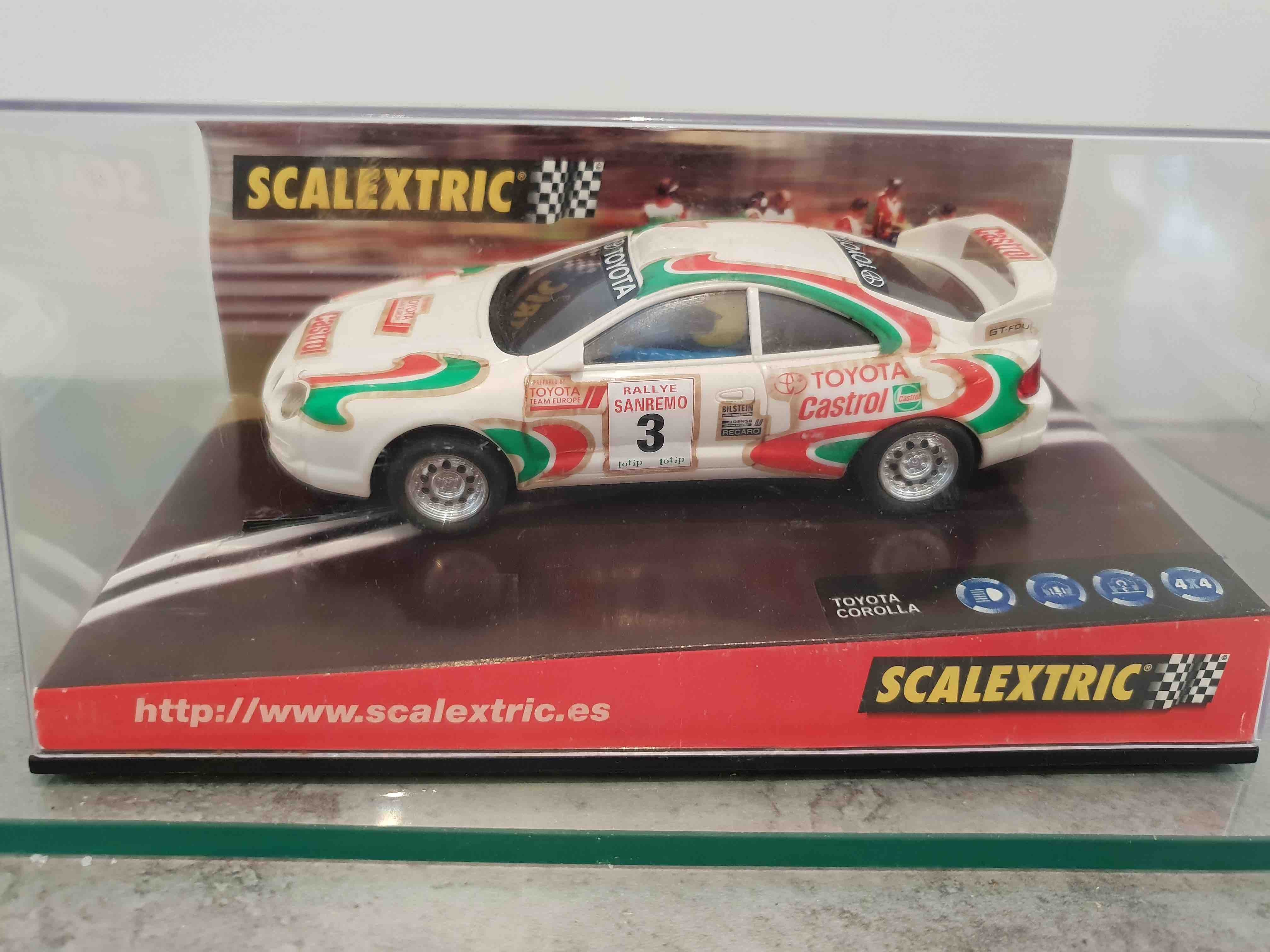 SCALEXTRIC 6008 TOYOTA COROLLA CASTROL