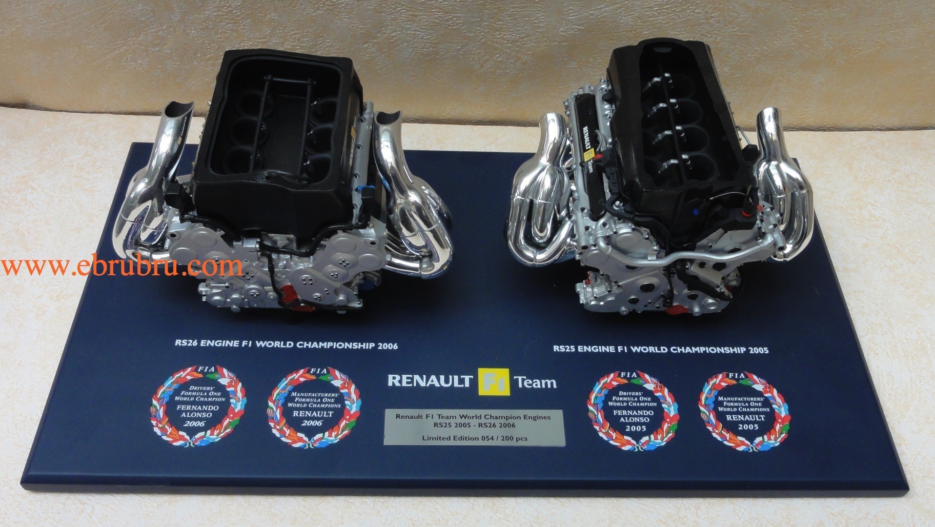 Renault F1 Team World Champion Engines