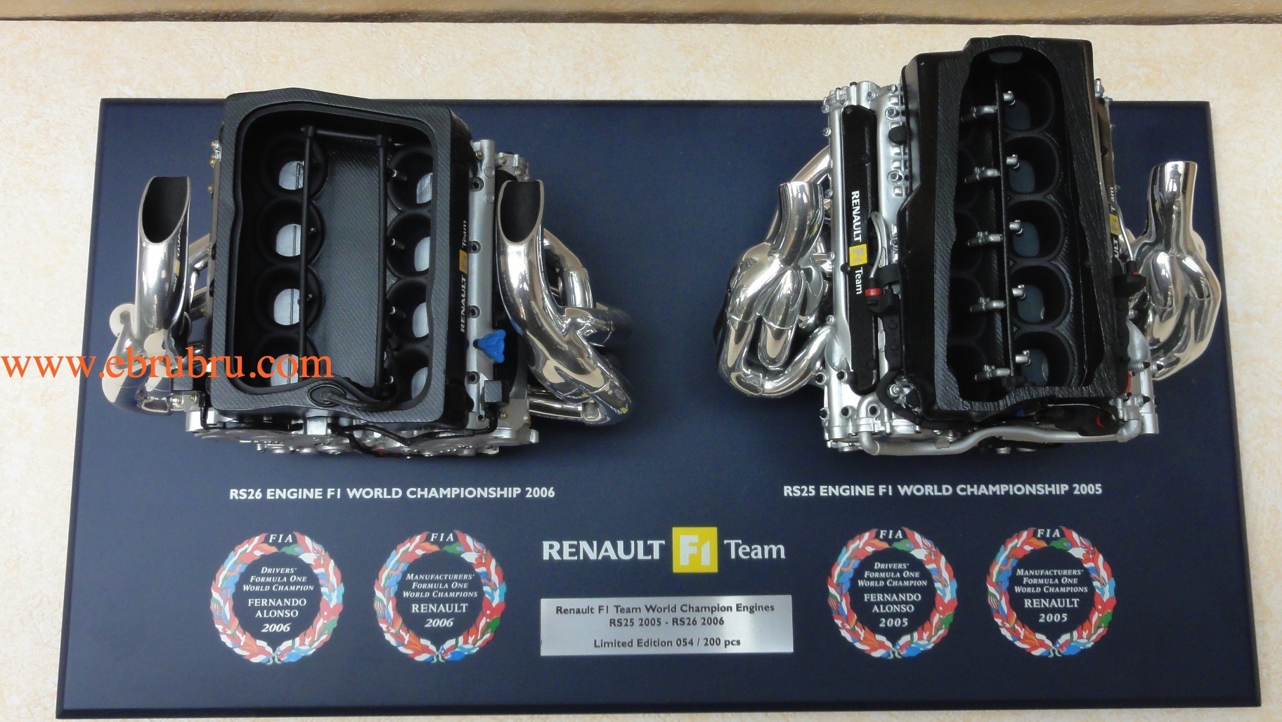 Renault F1 Team World Champion Engines