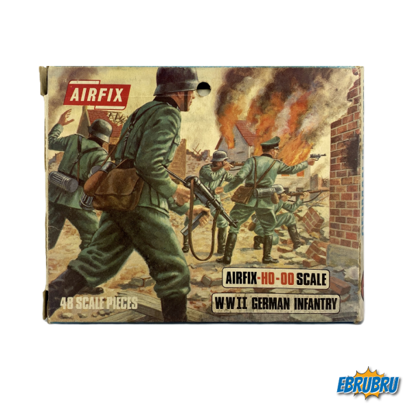 WW II German Infantry AIRFIX Blue box sans fenêtre S5