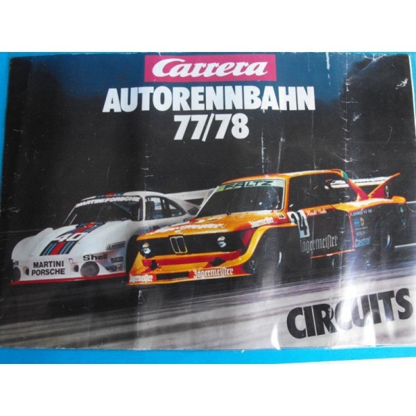 CATALOGUE CARRERA 1977/1978