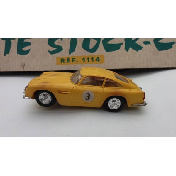 ASTON MARTIN DB4 GT JAUNE SCALEXTRIC C68