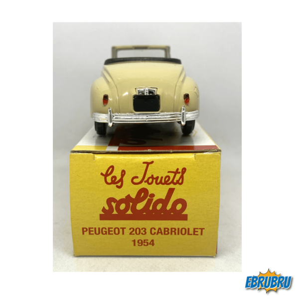 Peugeot 203 Cabriolet 1954 SOLIDO