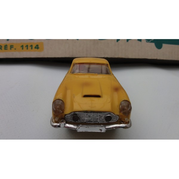 ASTON MARTIN DB4 GT JAUNE SCALEXTRIC C68