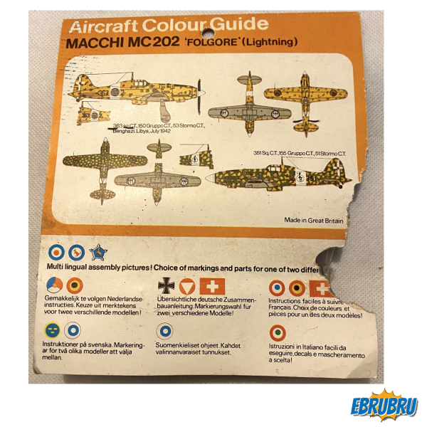Macchi MC 202 Folgore FROG