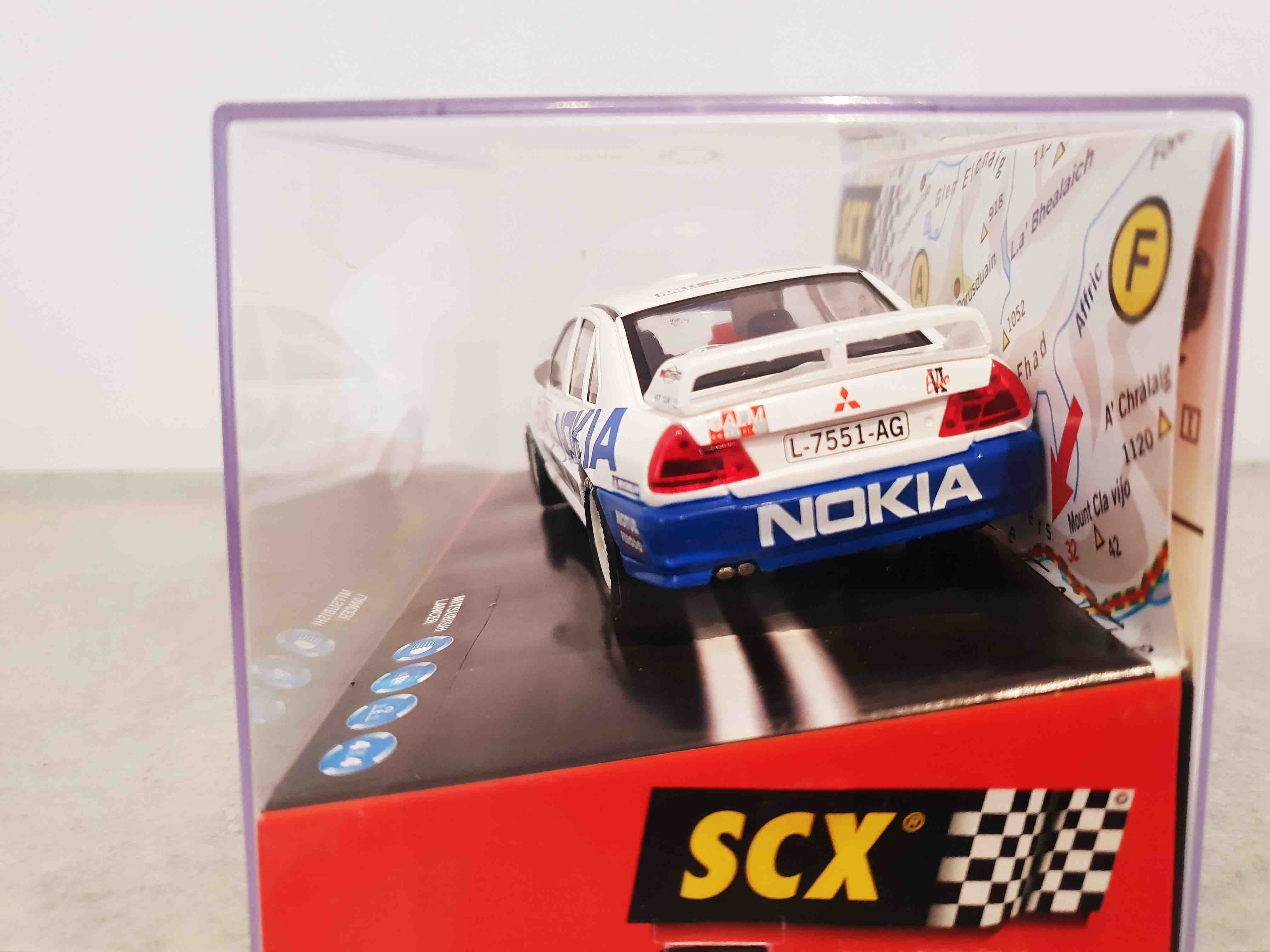 SCALEXTRIC 60650 MITSUBISHI LANCER NOKIA