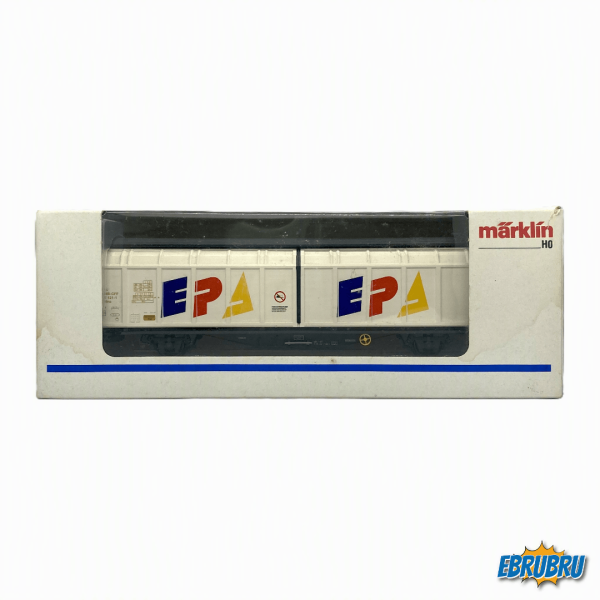 Wagon marchandises à parois coulissante EPA MARKLIN 48021