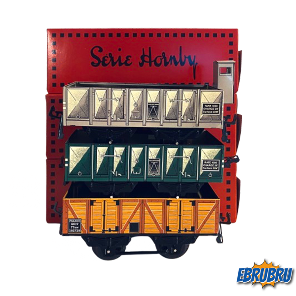 Wagons tombereau HORNBY Hachette