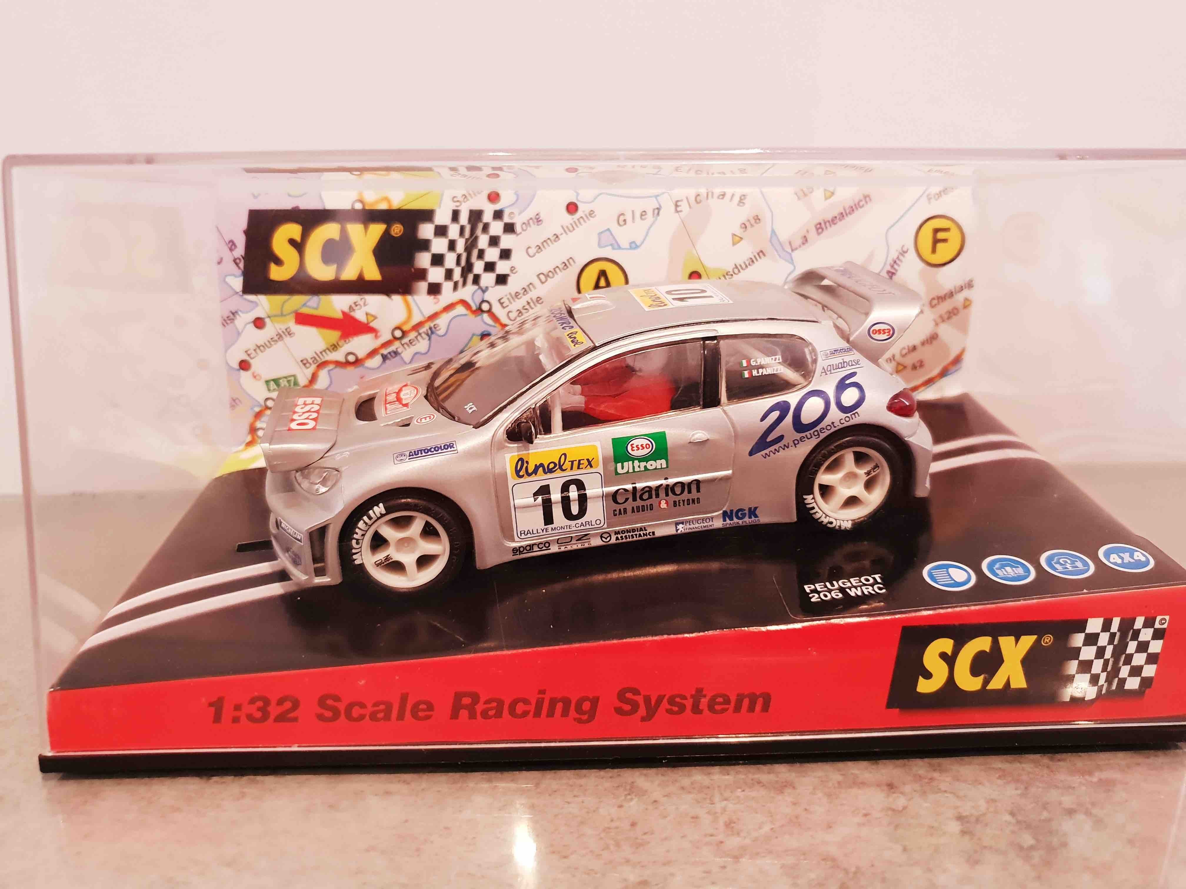 SCALEXTRIC 60480 PEUGEOT 206 MONTECARLO 2000