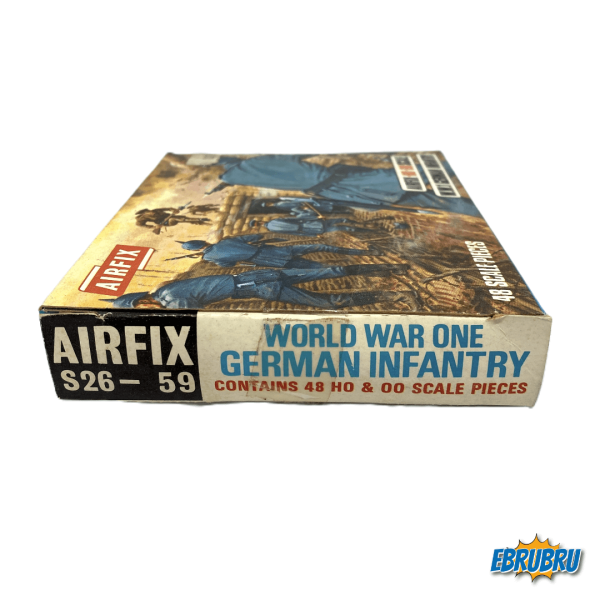 WWI German Infantry AIRFIX Blue box avec fenêtre S26-59