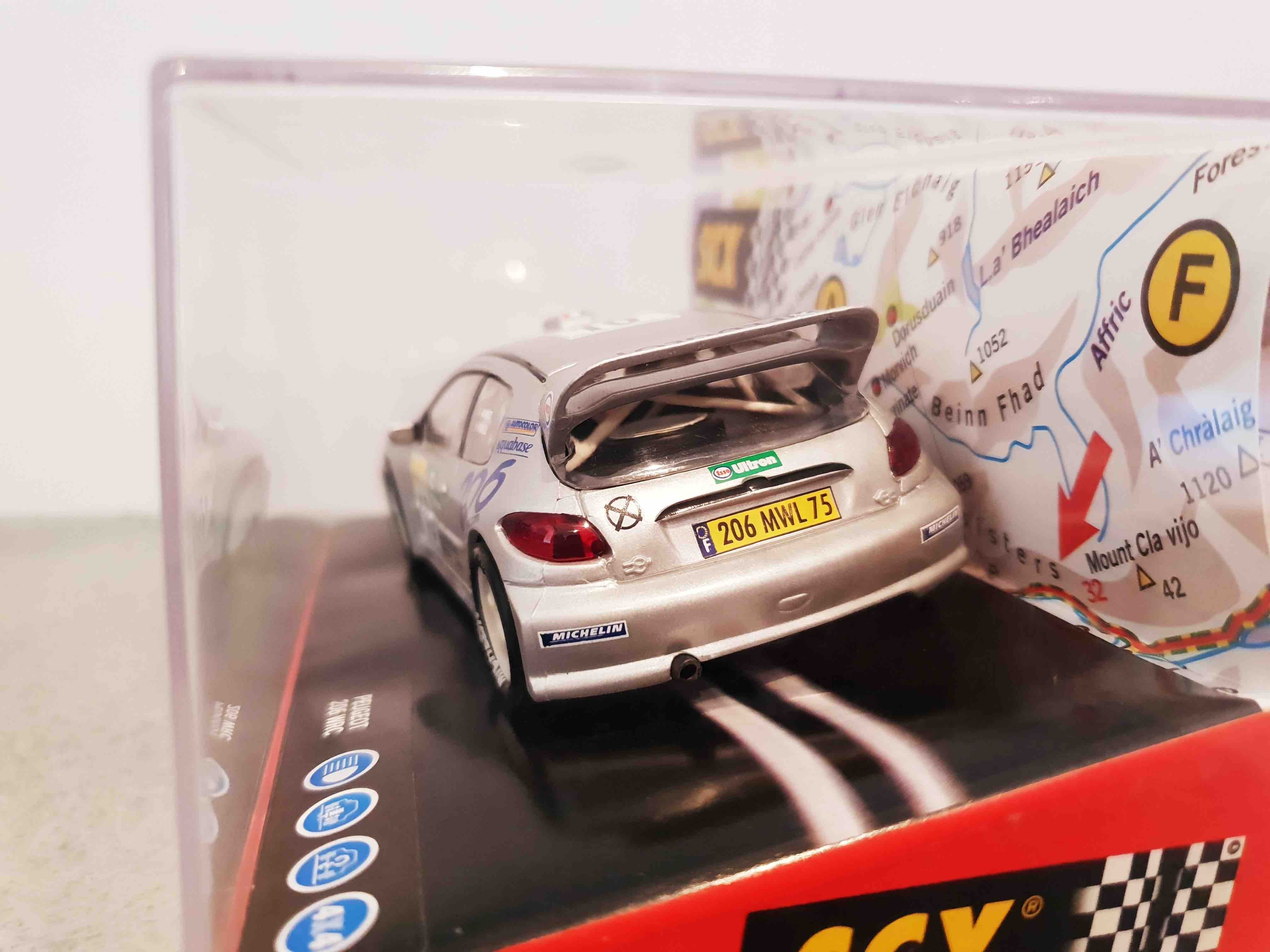 SCALEXTRIC 60480 PEUGEOT 206 MONTECARLO 2000