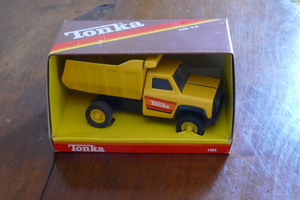 Camion benne jaune TONKA 1385
