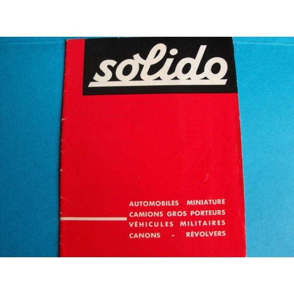 CATALOGUE SOLIDO  1964