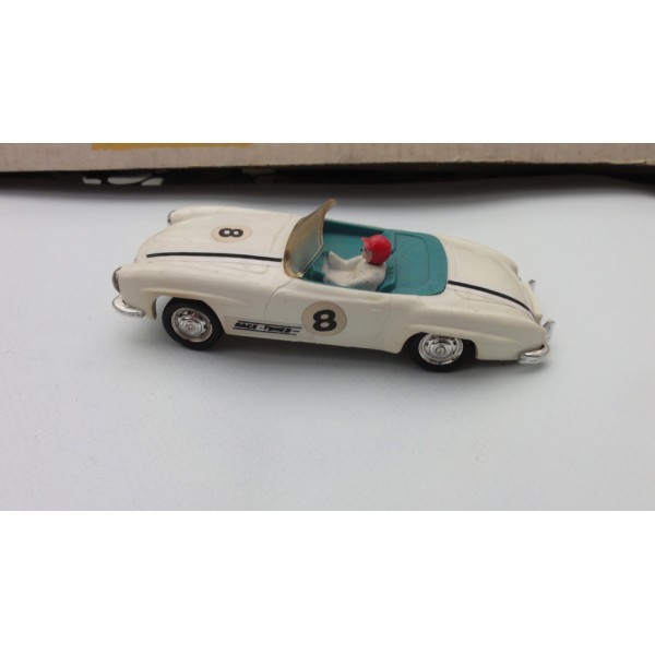 MERCEDES 190 SL BLANCHE RACE TUNED SCALEXTRIC RÉF C94