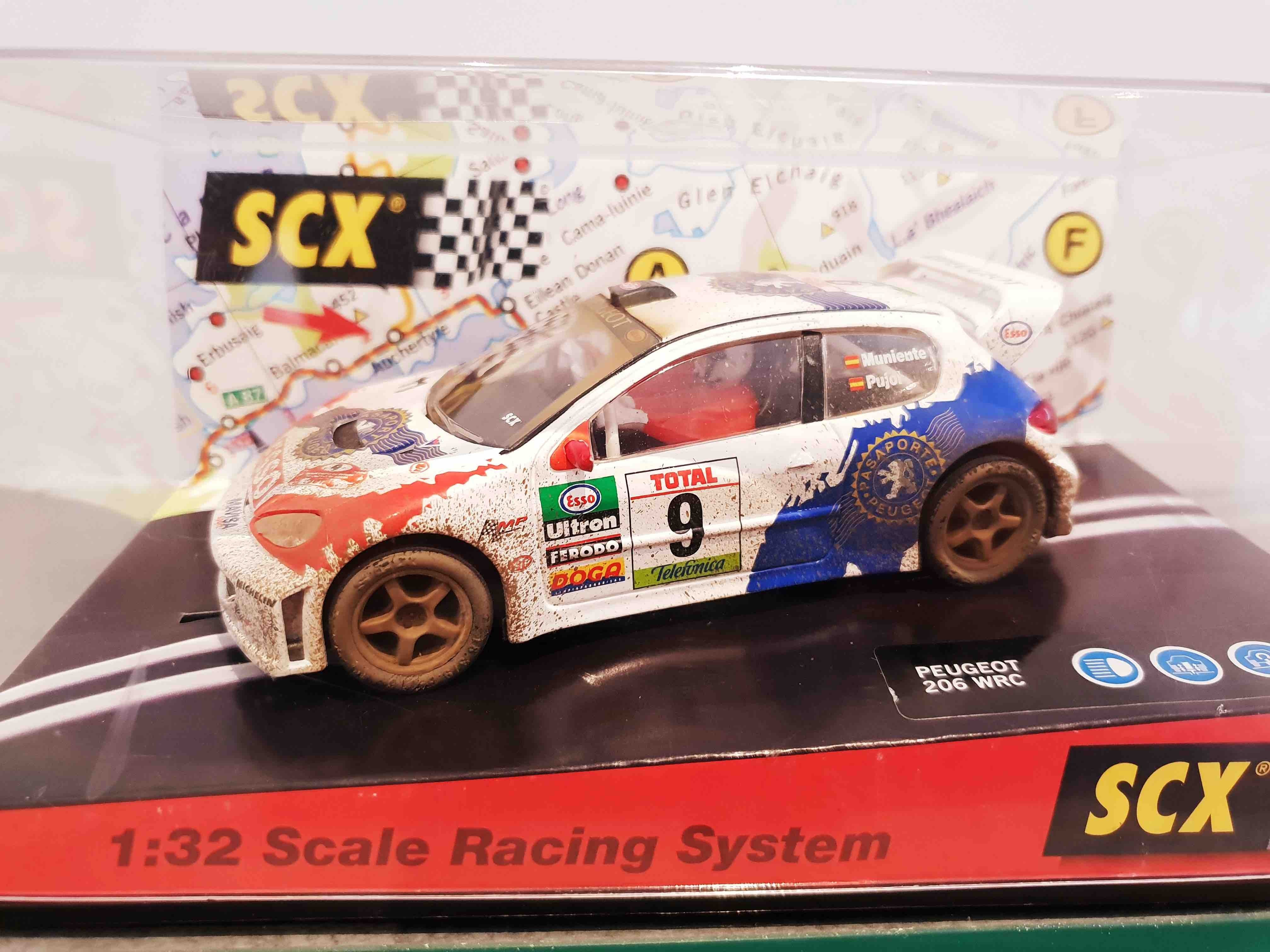 SCALEXTRIC 60510 PEUGEOT 206 WRC DIRT EFFECT