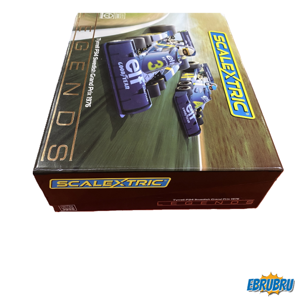 Coffret Legends Tyrrell P34 Swedish Grand Prix 1976 SCALEXTRIC C4084A