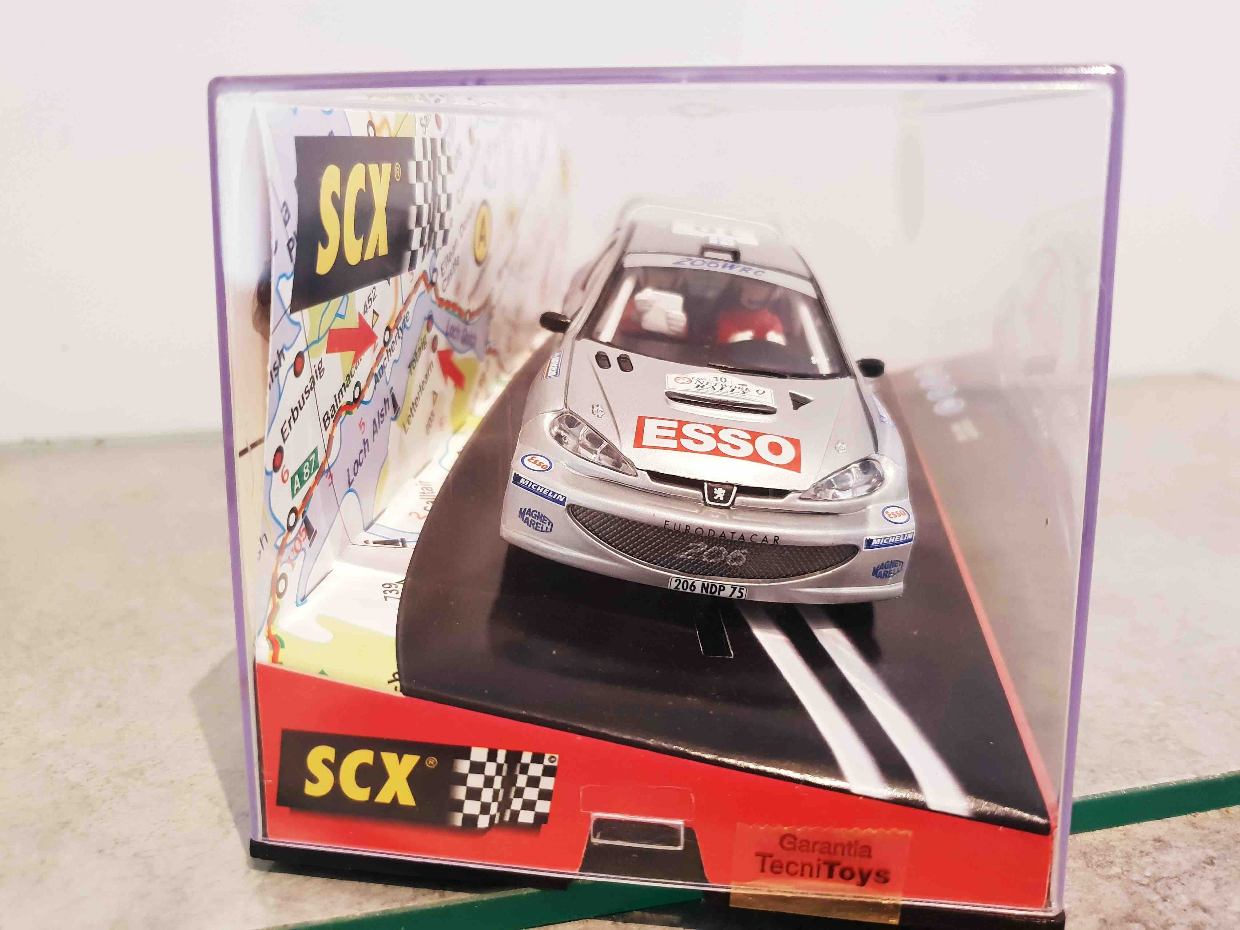 SCALEXTRIC 60640 PEUGEOT 206 WRC WORLD CHAMPION 2000