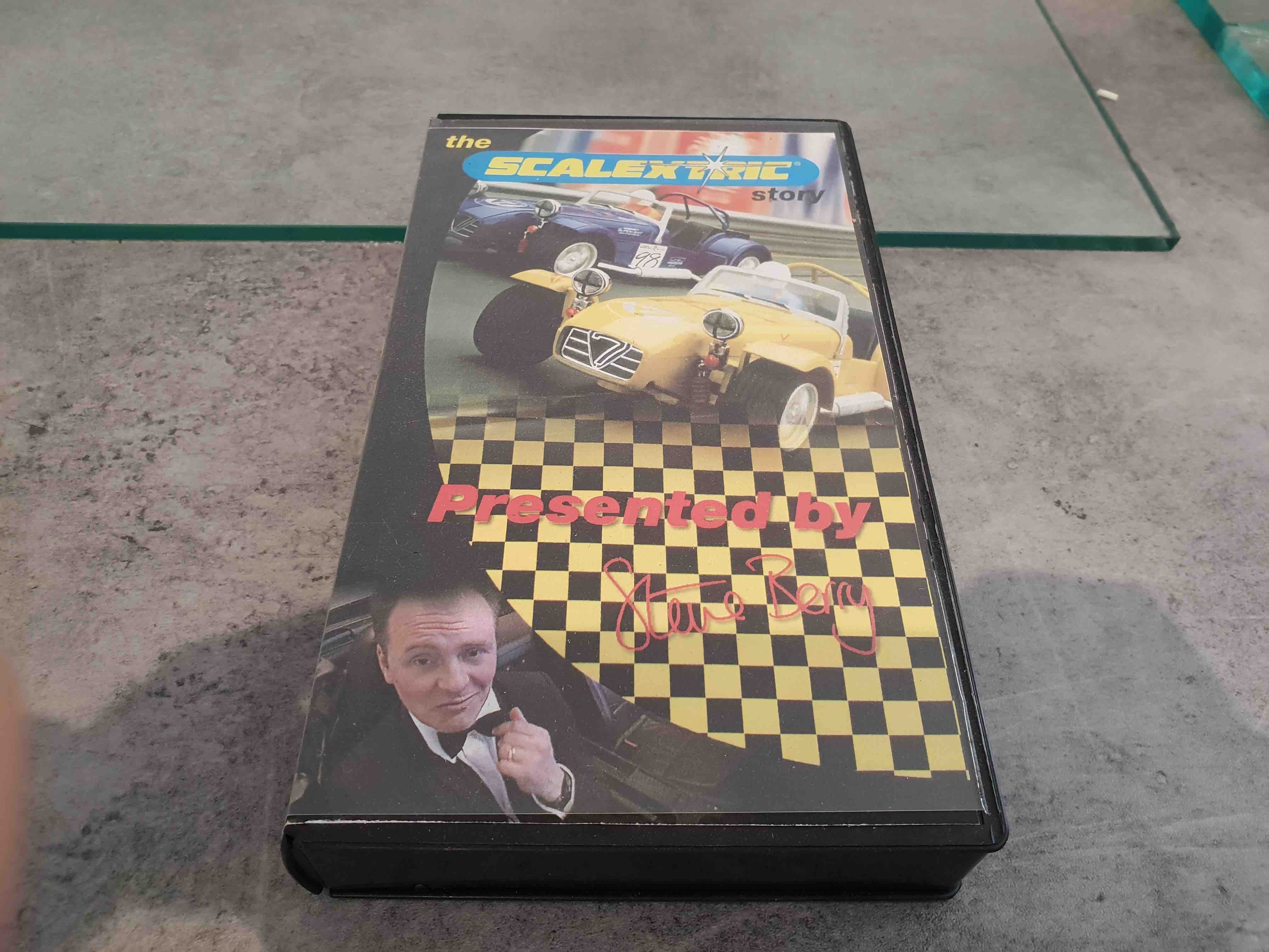 CASSETTE VIDEO THE SCALEXTRIC STORY