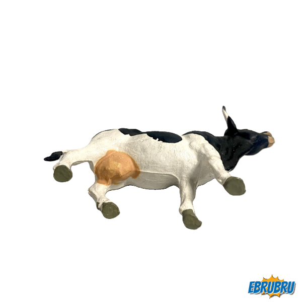 Grande vache meuglant Noire et blanche - La ferme - STARLUX 2561