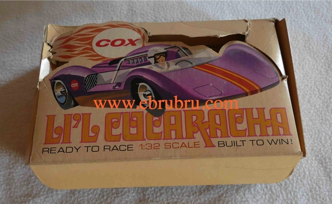 LI'L CUCARACHA SLOT CAR COX 1/32 IN BOX