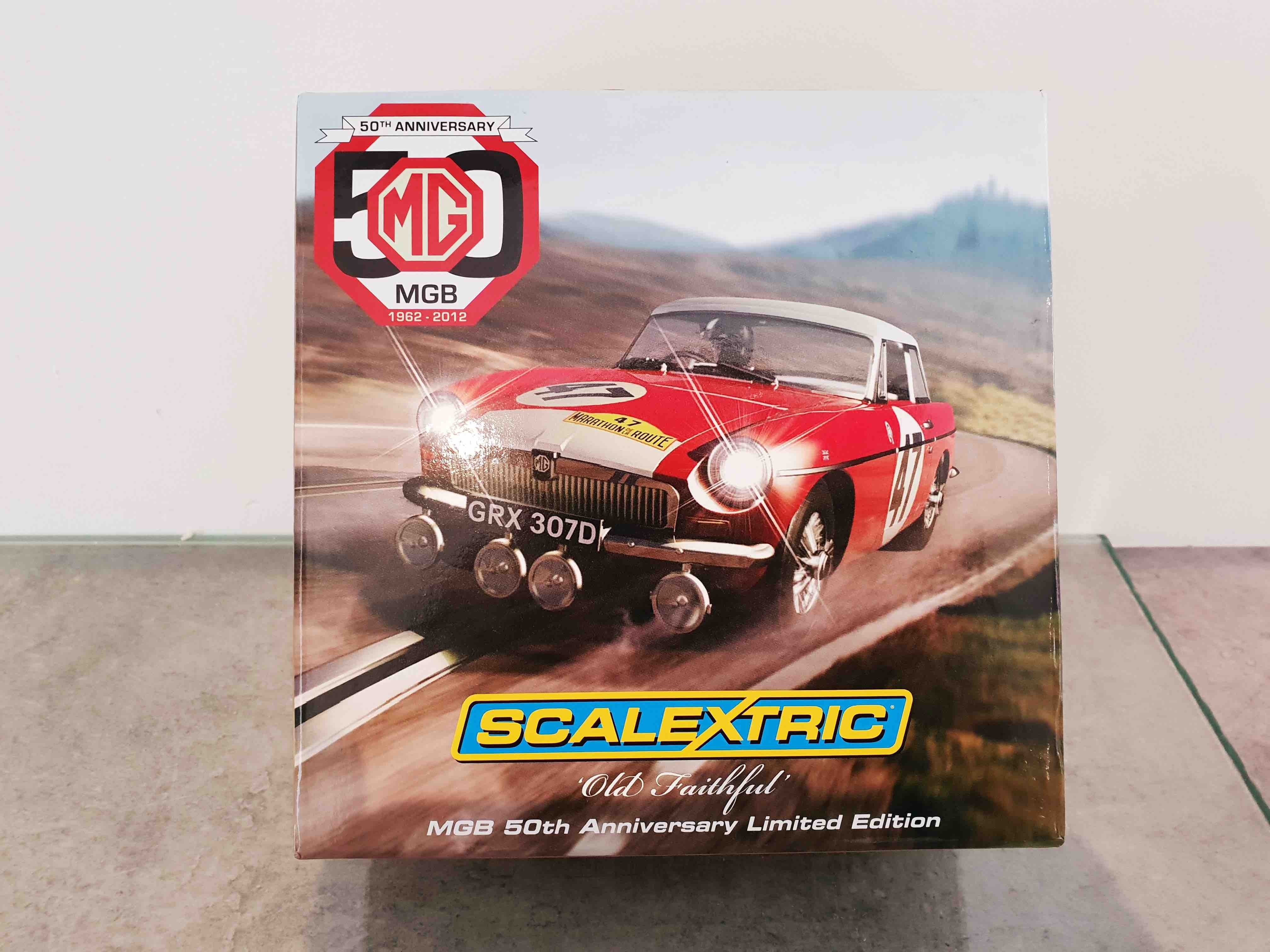 SCALEXTRIC C3270A CELEBRATING 50 YEARS OF MGB