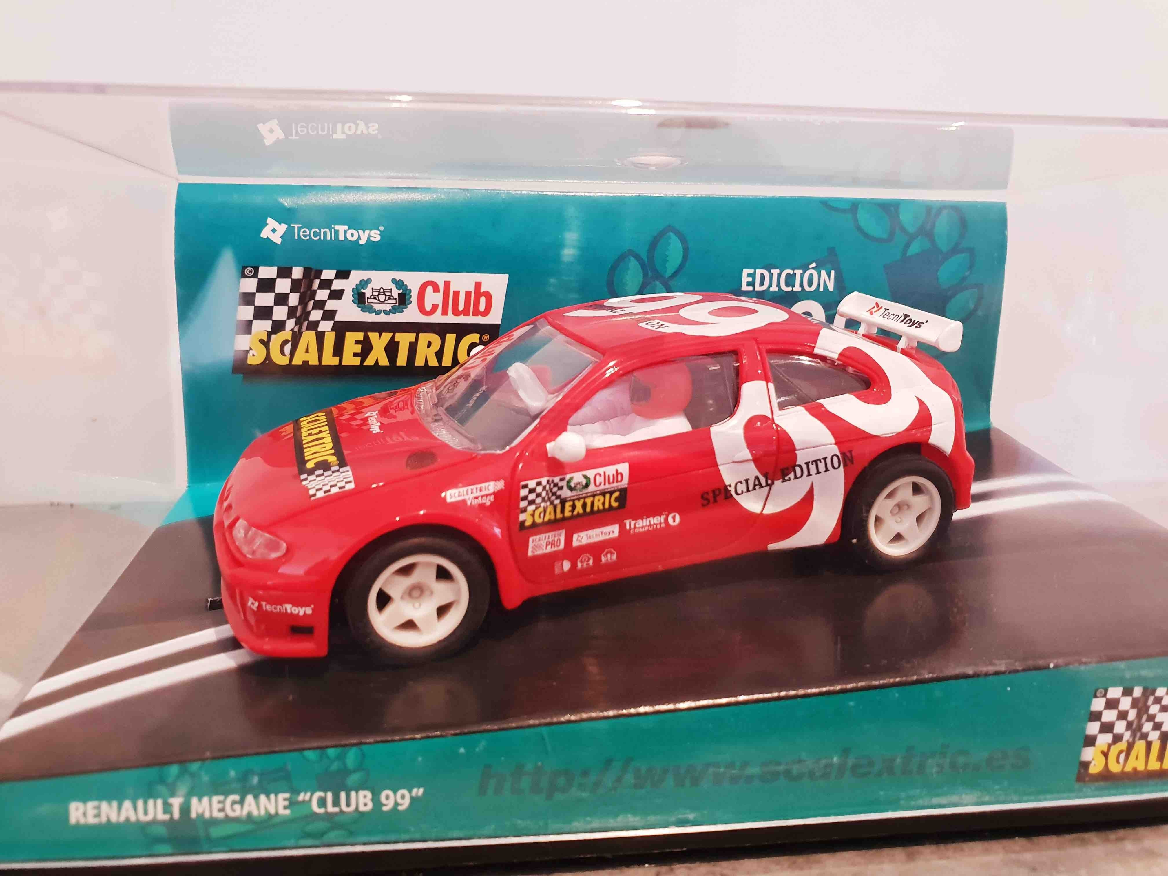 SCALEXTRIC RENAULT MEGANE EDITION 1999 CLUB 99