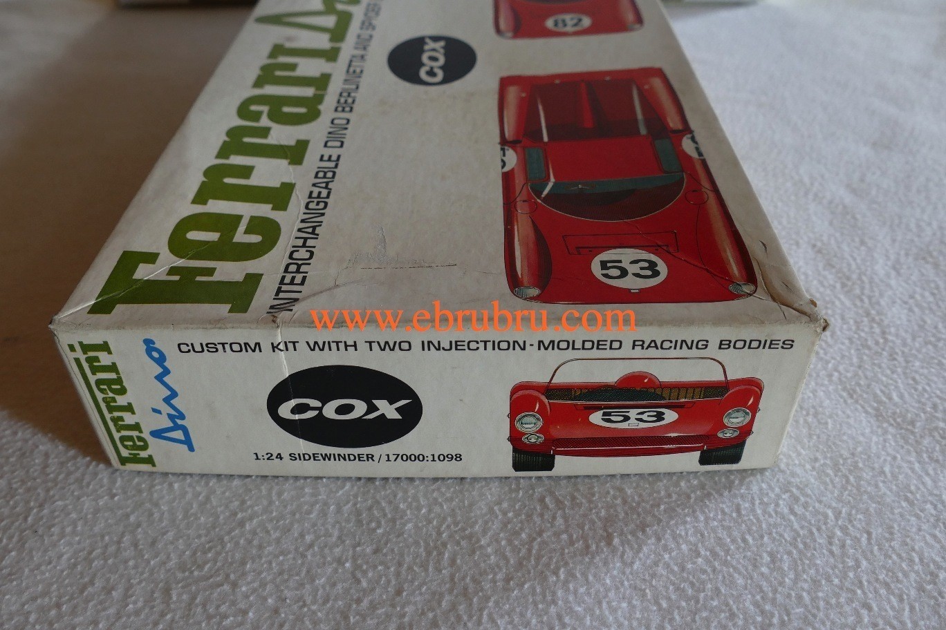 FERRARI DINO COX SCALE 1/24 SLOT CAR